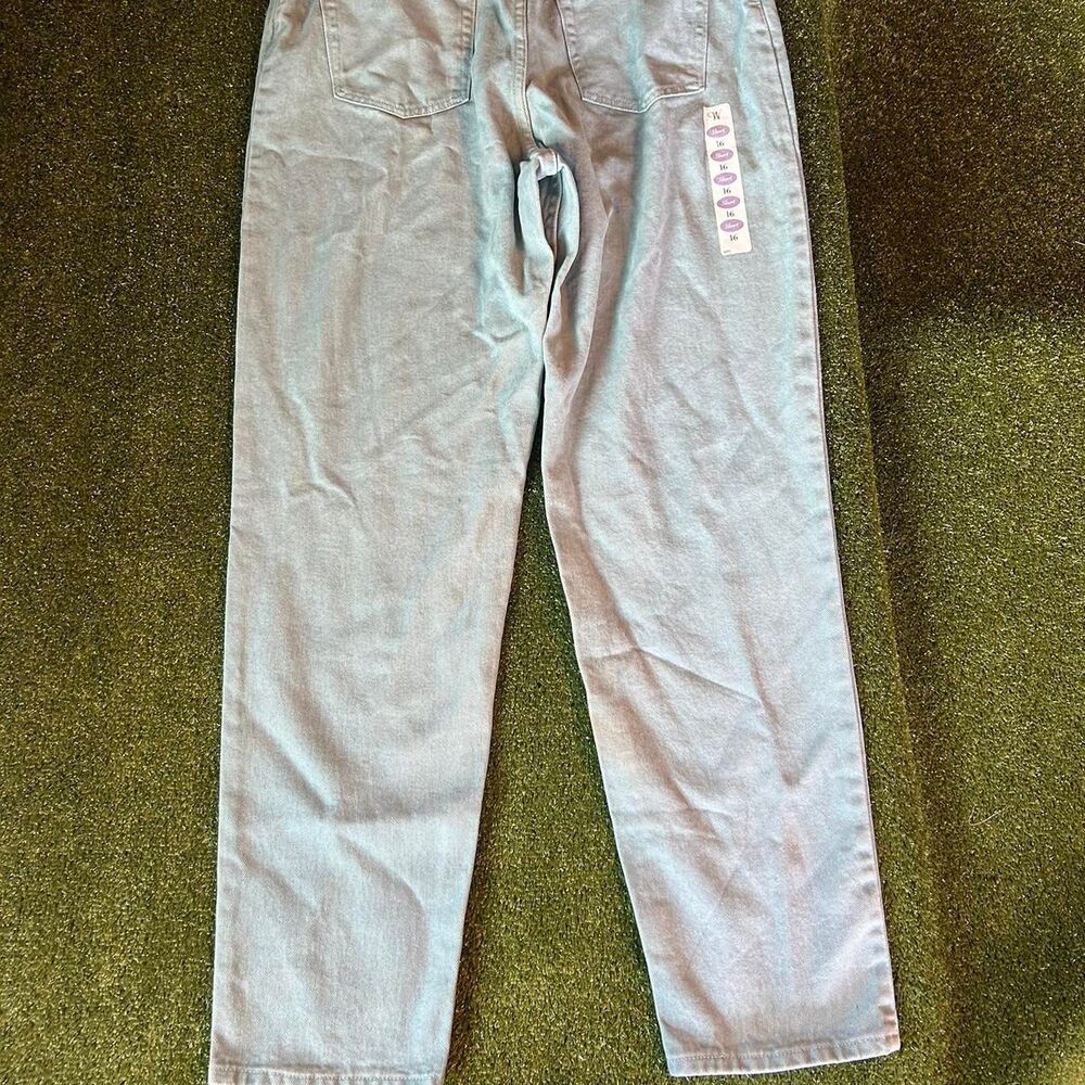 Wrangler Women's Blue and Green Jeans